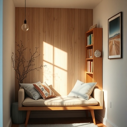 comfortable reading nook
