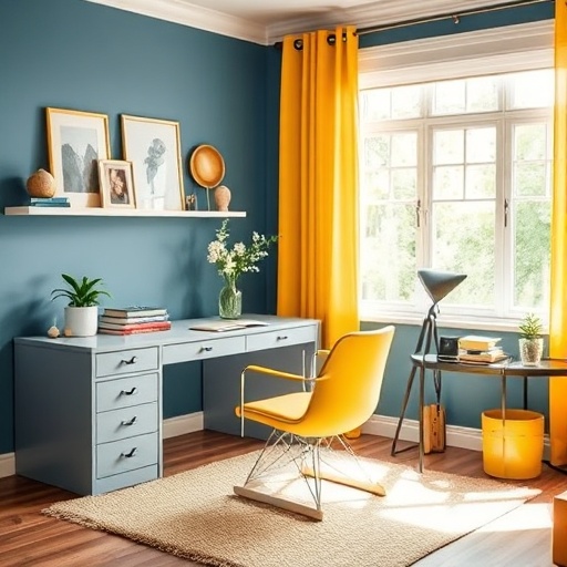 color psychology in home office