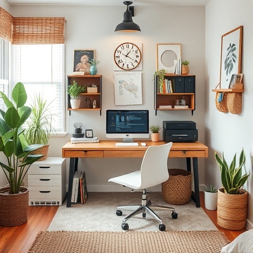 organized home office
