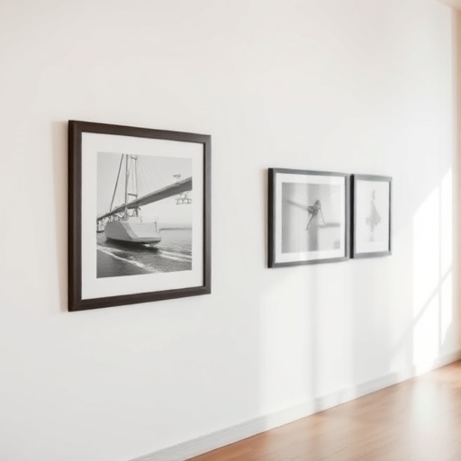 gallery wall with framed art