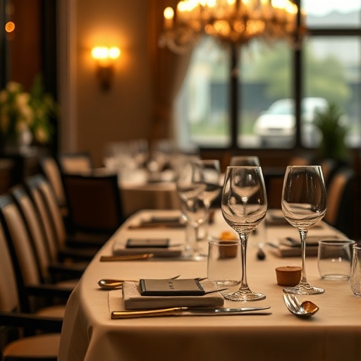 elegant dining table setting