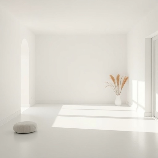 minimalist room with clean lines