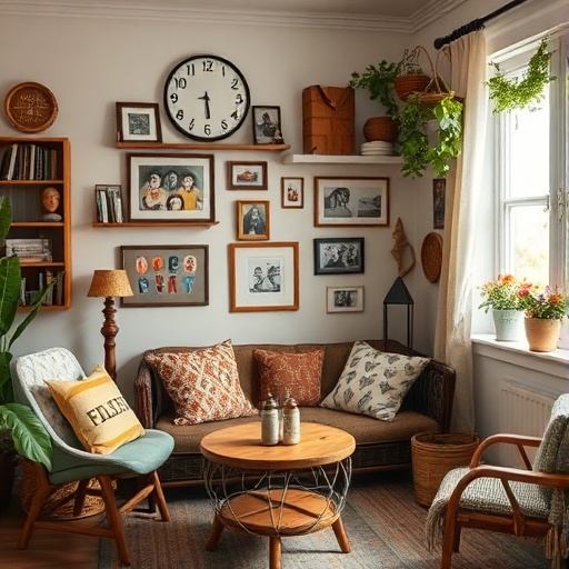 cozy corner with personalized decor