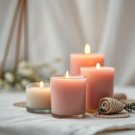 scented candles for a cozy atmosphere