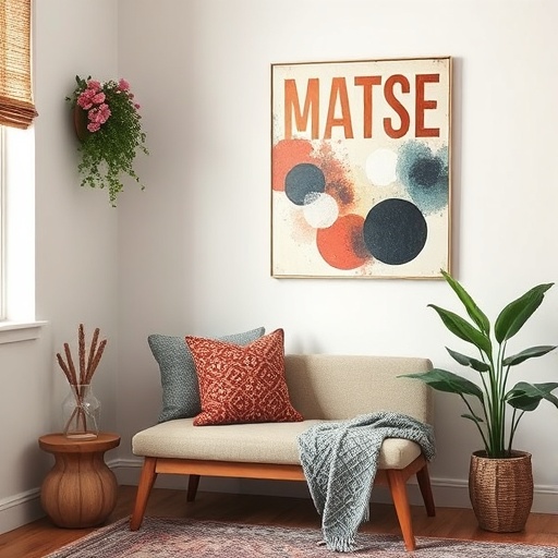 handmade abstract wall art