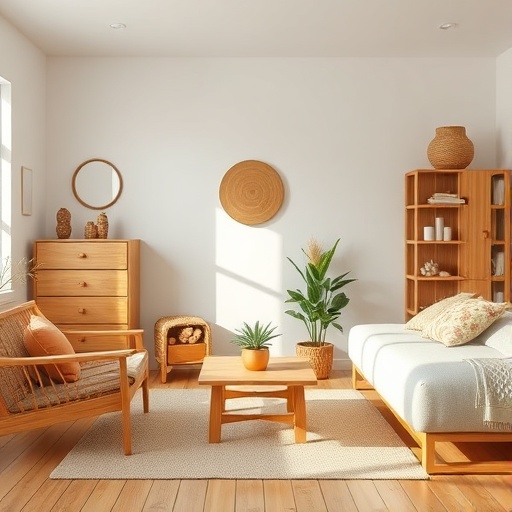 cozy room with American Colonial style furniture