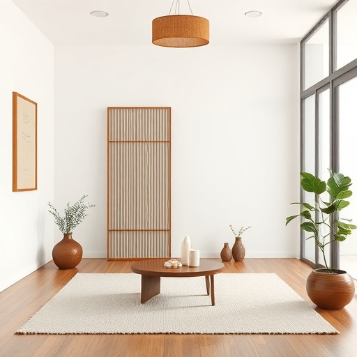 tranquil Asian inspired decor