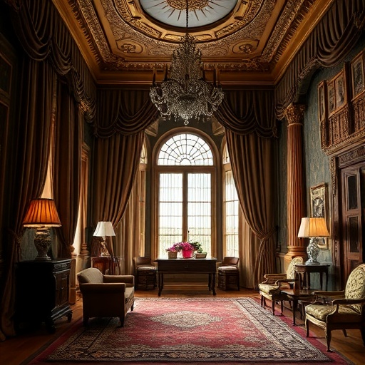 opulent Victorian style room
