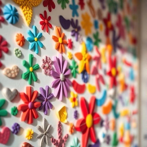 colorful wall decals