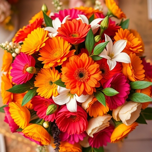 floral arrangement for Mehndi
