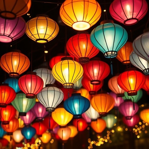 lanterns and fairy lights for Diwali