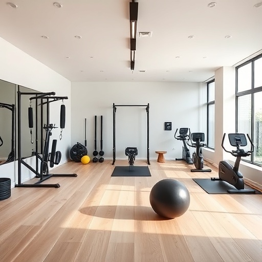 modern minimalist home gym