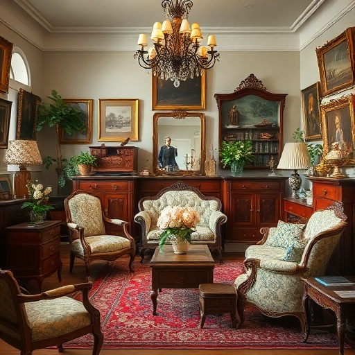 room showcasing antique furniture