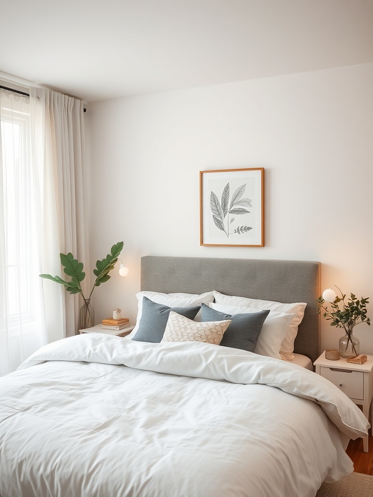 a peaceful bedroom oasis