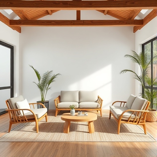 Natural materials in Japanese furniture