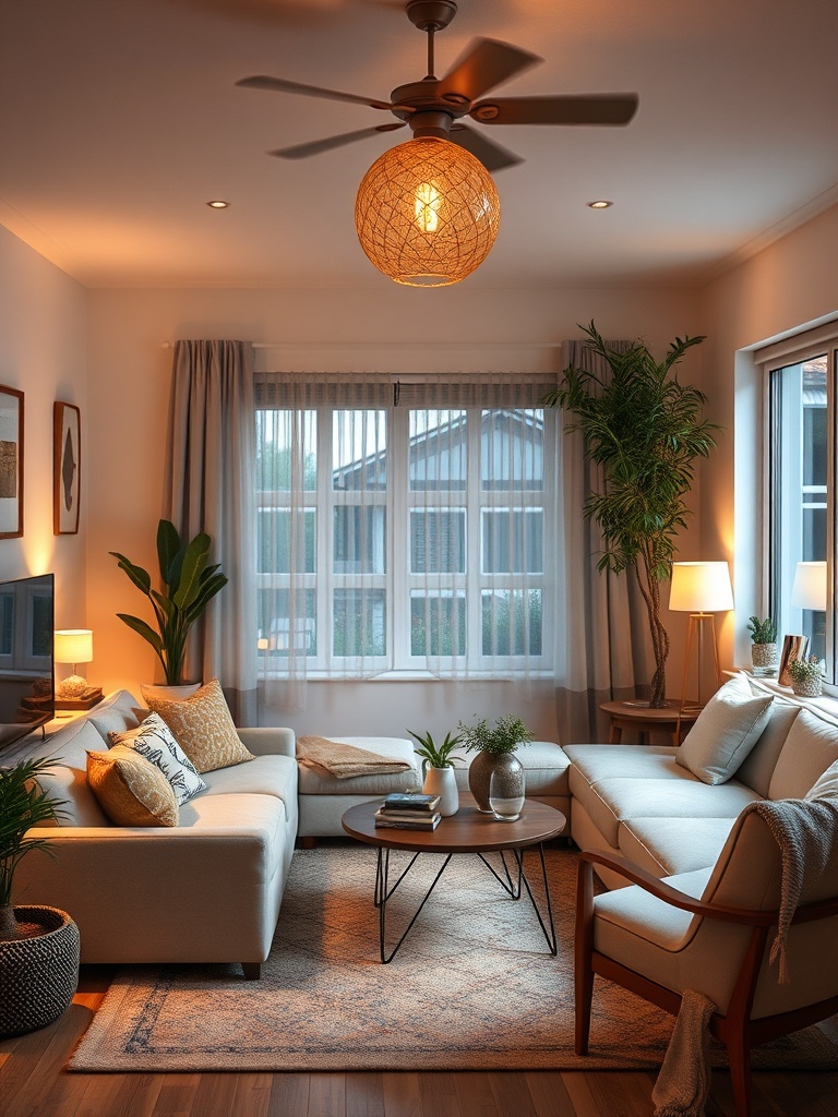 cozy small living room