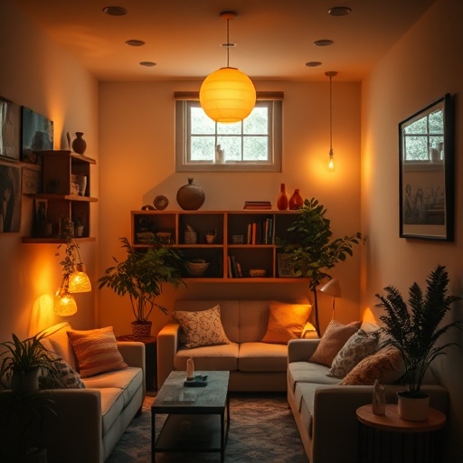 well-lit small room