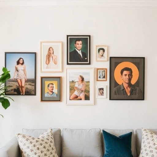 personal art in home decor
