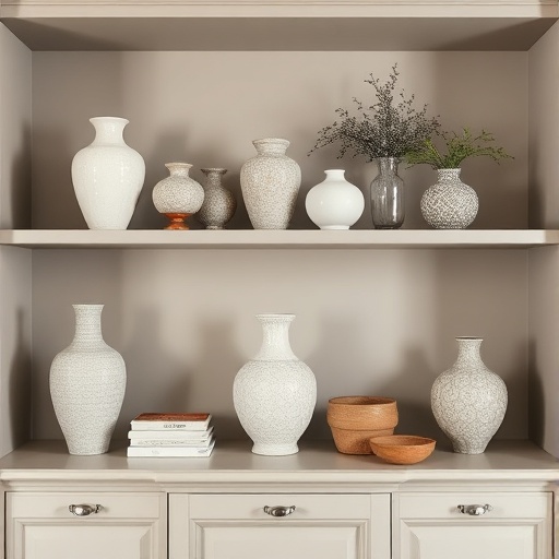 shelf with decorative accessories