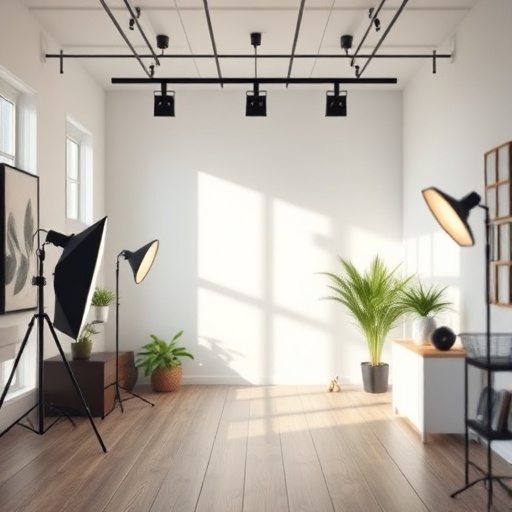 room with modern lighting solutions