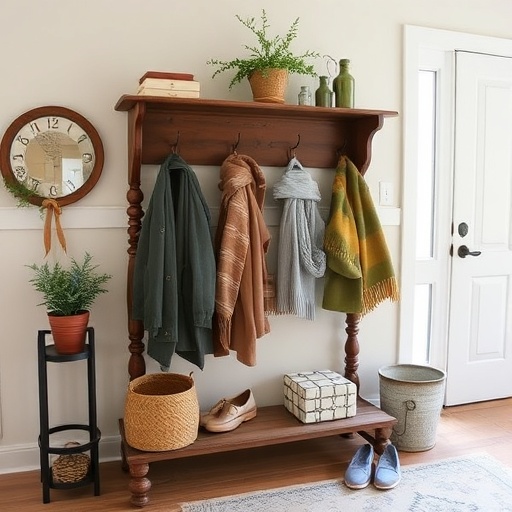 Creative coat rack