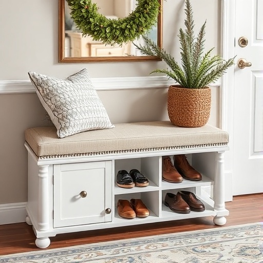 Unique shoe storage