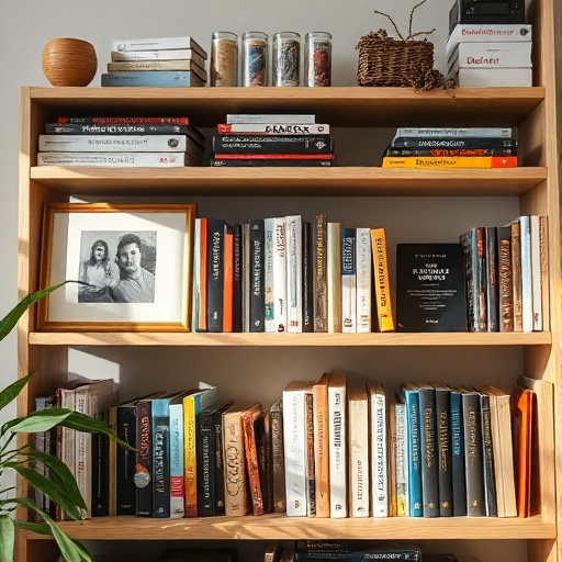 shelf with personal collections