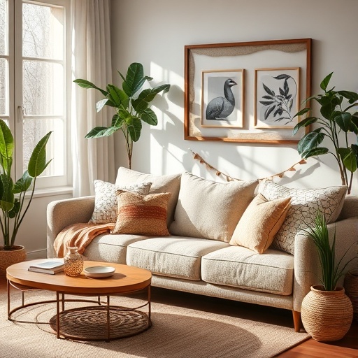 decorative accessories in living room