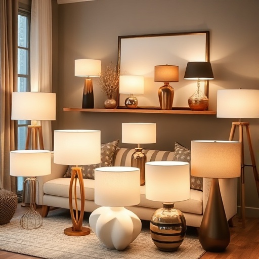 various lighting options for living room