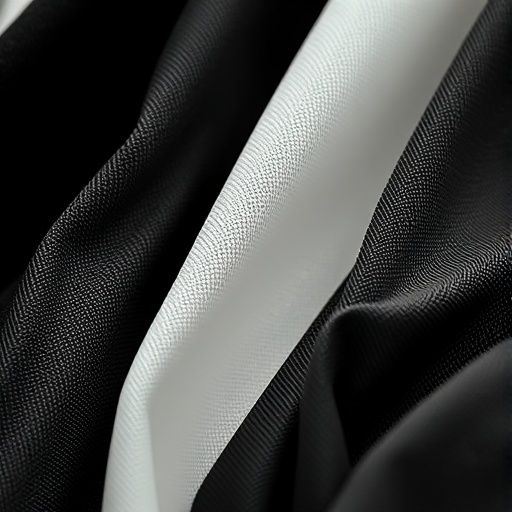 black and white textiles