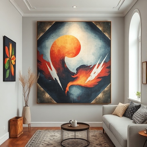 artwork in a small space