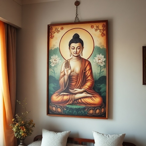 Buddha wall art
