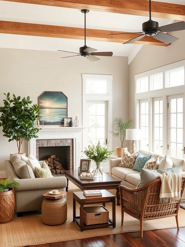 cozy Southern living room decor
