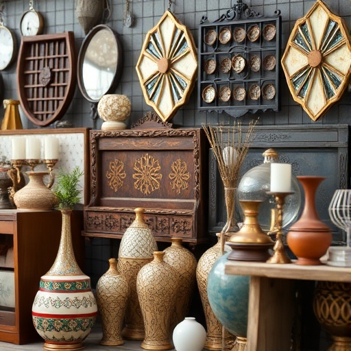 decor items from a thrift store