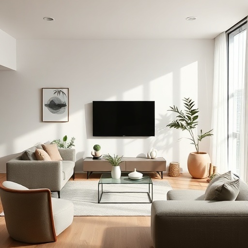 minimalist approach in small space