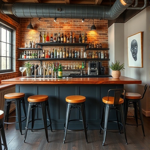 Industrial-style furniture