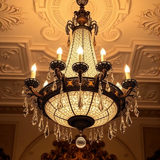 Ornate Victorian chandelier