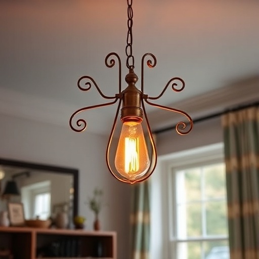 creative whimsical lighting in a home