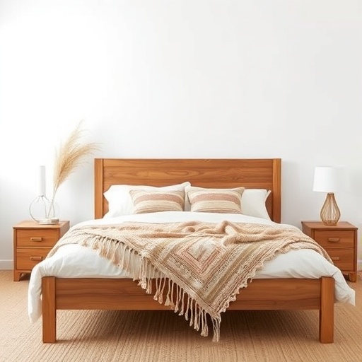 serene rustic bedroom