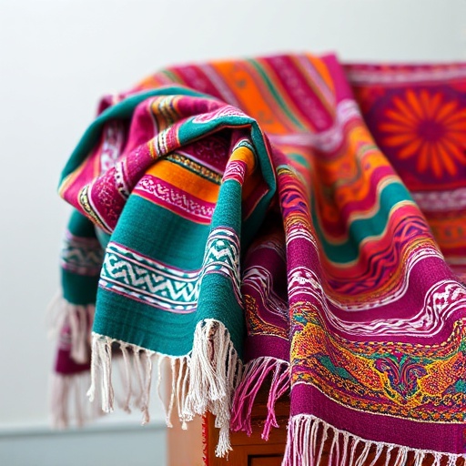 colorful traditional Mexican textiles
