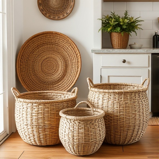 woven baskets for storage