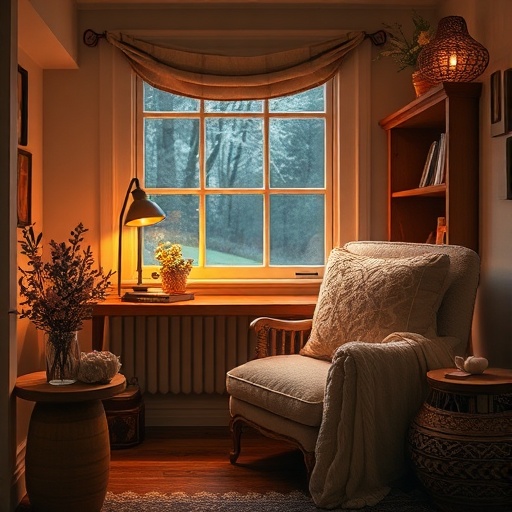 cozy reading nook for girly decor