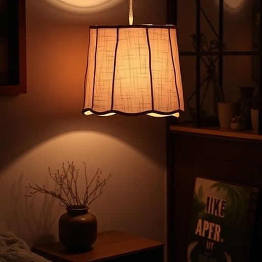handmade fabric lampshade