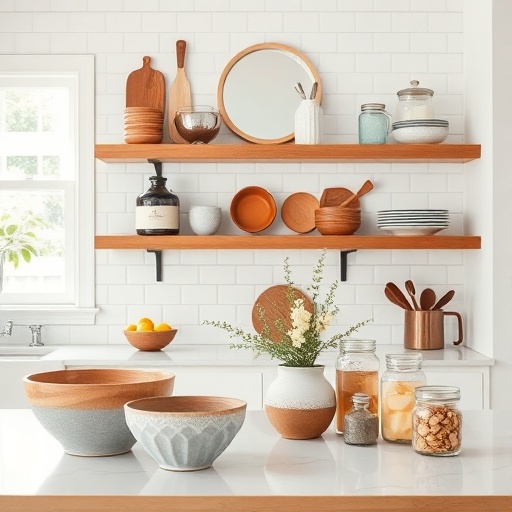 kitchen with functional decor