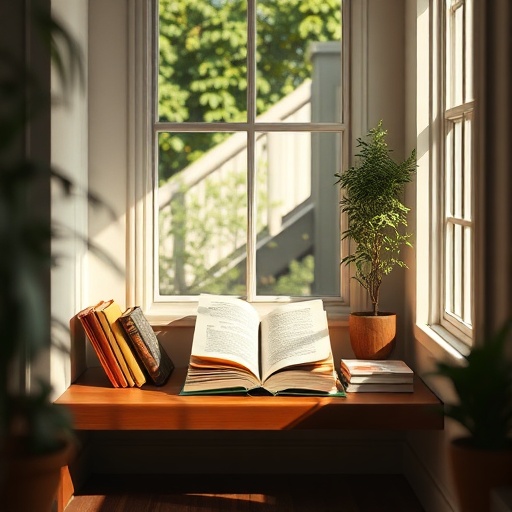 cozy reading nook