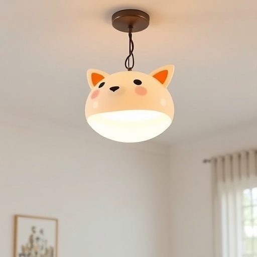 whimsical animal-shaped lighting fixture