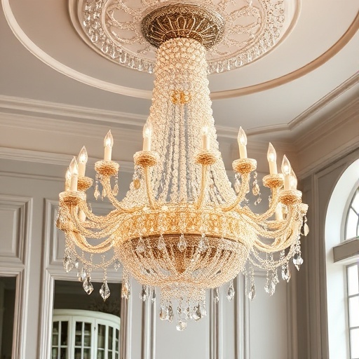 Elegant statement chandelier