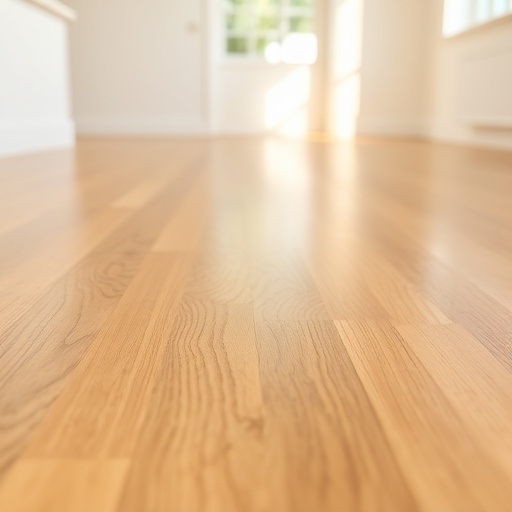 polished wooden flooring