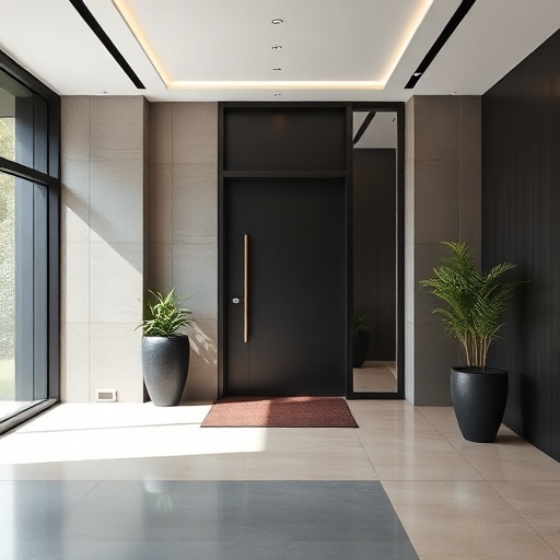 modern entrance decor