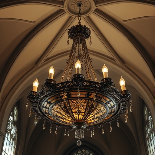 Ornate Gothic chandelier